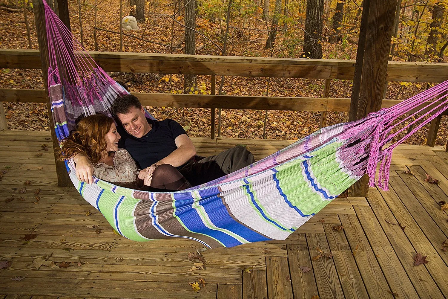 100% Soft Cotton Extra Large Brazilian Mayan Hammock - FMS