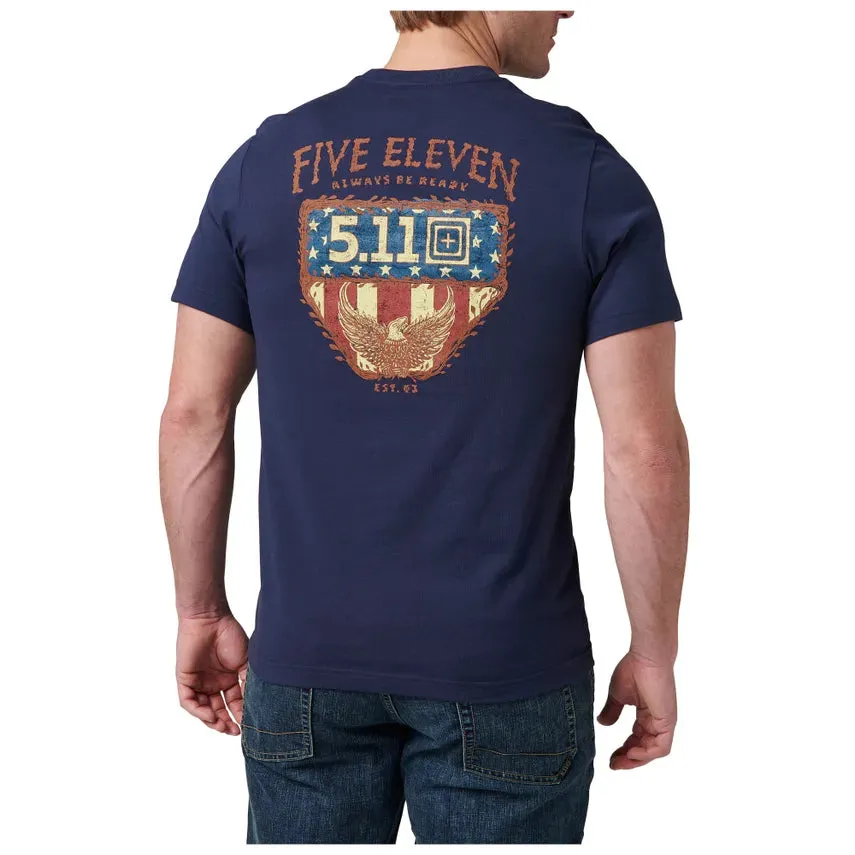 5.11 Mens Eagle Vine Shield Short Sleeve T-Shirt