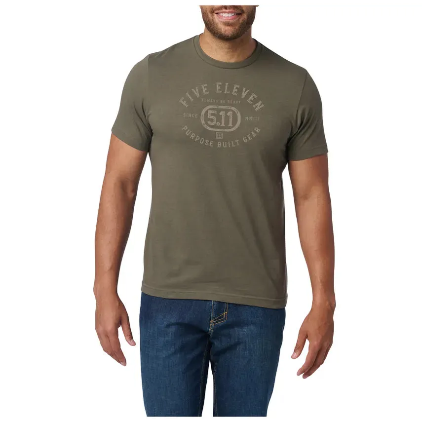 5.11 Mens Purpose Crest V2 Short Sleeve T-Shirt