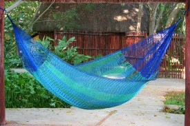 Authentic Mexican Cotton Hammock - Bed Size Caribe colour - Last one