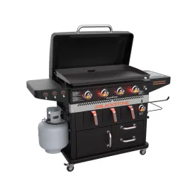 Blackstone Patio Series Propane Outdoor Griddle, 5 Burner - Black