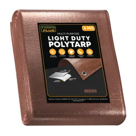 Brown Poly Tarps