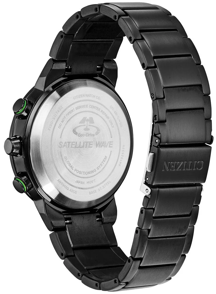 CTZ Watch Satellite Wave GPS Eco Drive Mens