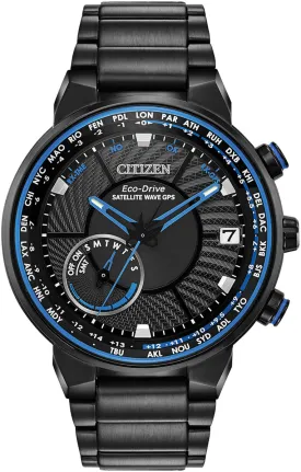 CTZ Watch Satellite Wave GPS Eco Drive Mens