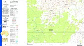 Cundeelee SH51-11 Topographic Map 1:250k