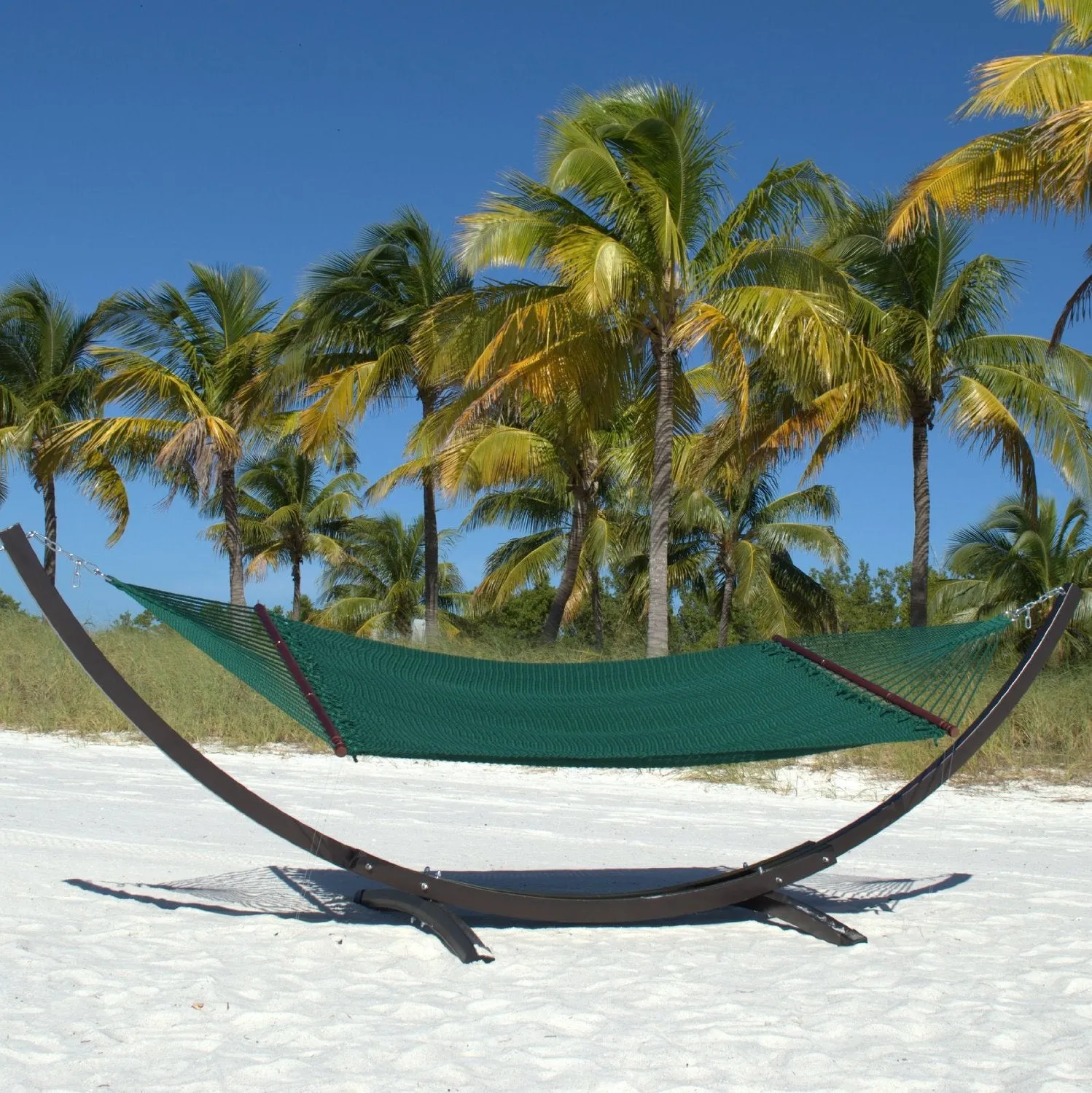 Double Caribbean Hammock - Green