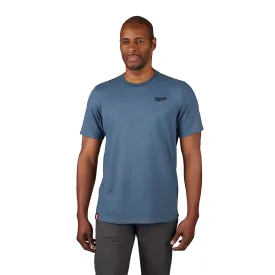 FREEFLEX™ Hybrid Work Tee - Short Sleeve - Blue XL