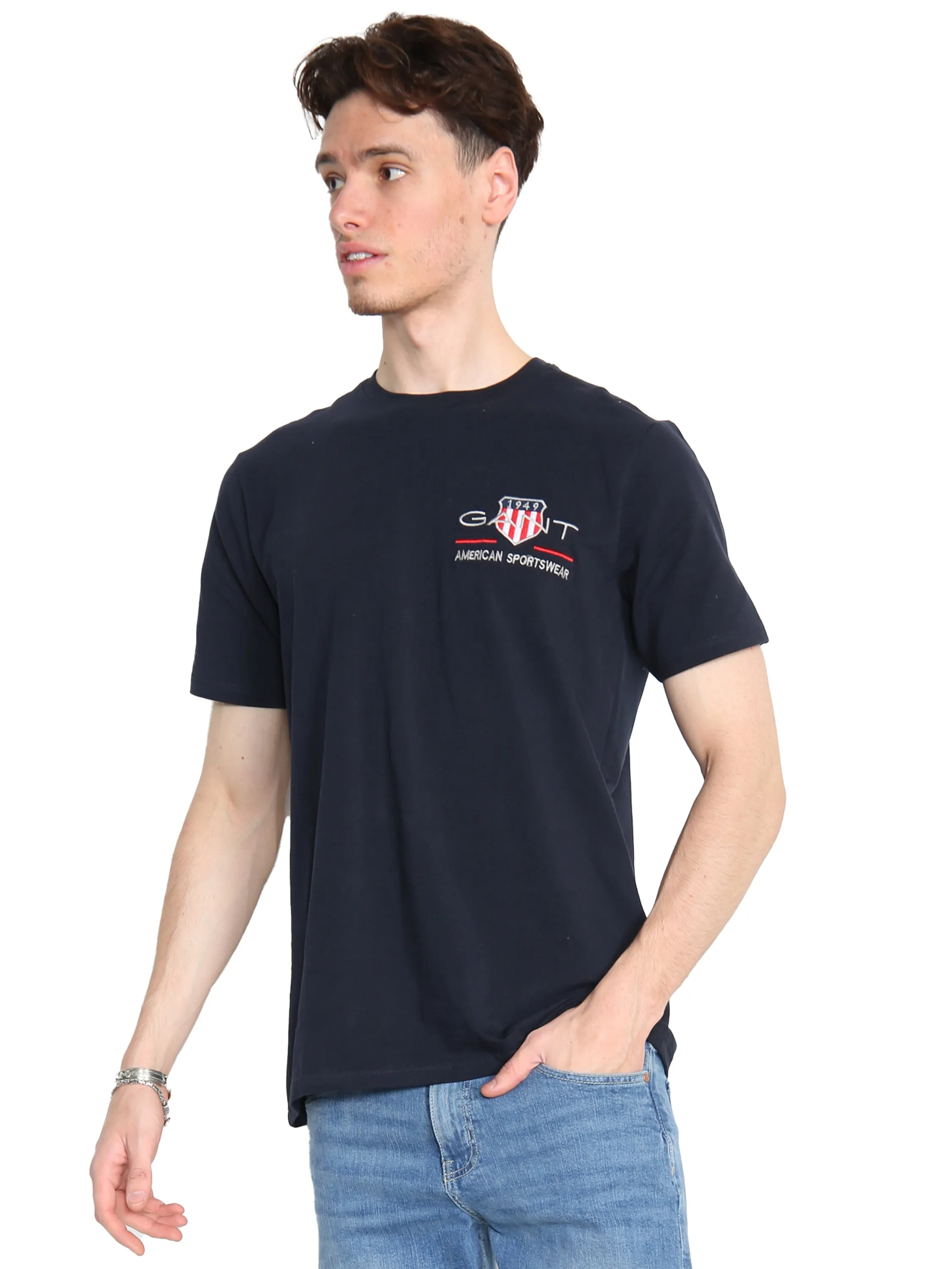 Gant American | Mens Crew Neck T-Shirts