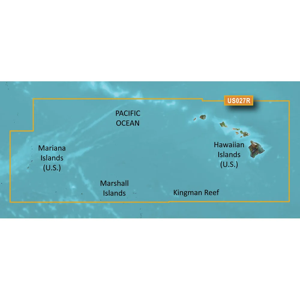 Garmin BlueChart g3 Vision HD - VUS027R - Hawaiian Islands - Mariana Islands - microSD/SD [010-C0728-00]