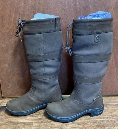 GENTLY USED- Dublin River Boots III CHOCOLATE SIZE 11 REGULAR