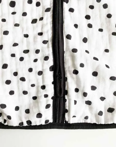 Mama Shack - Dotty Muslin Baby Sleeping Bag