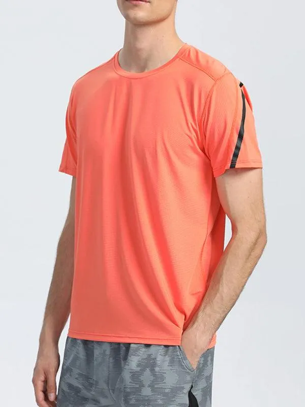 Men's loose, breathable and quick-drying sports t-shirt