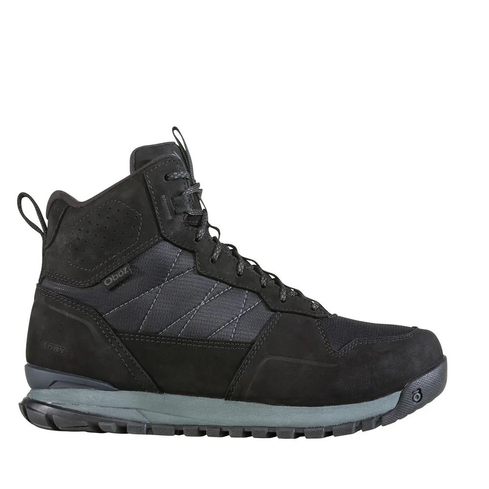 Men's Oboz Bozeman Mid Insulated Waterproof Color: Castlerock