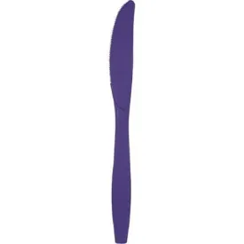 Purple Plastic Knives