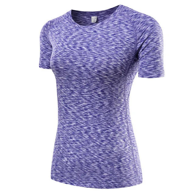 Quick Dry Short Sleeve Yoga Shirt