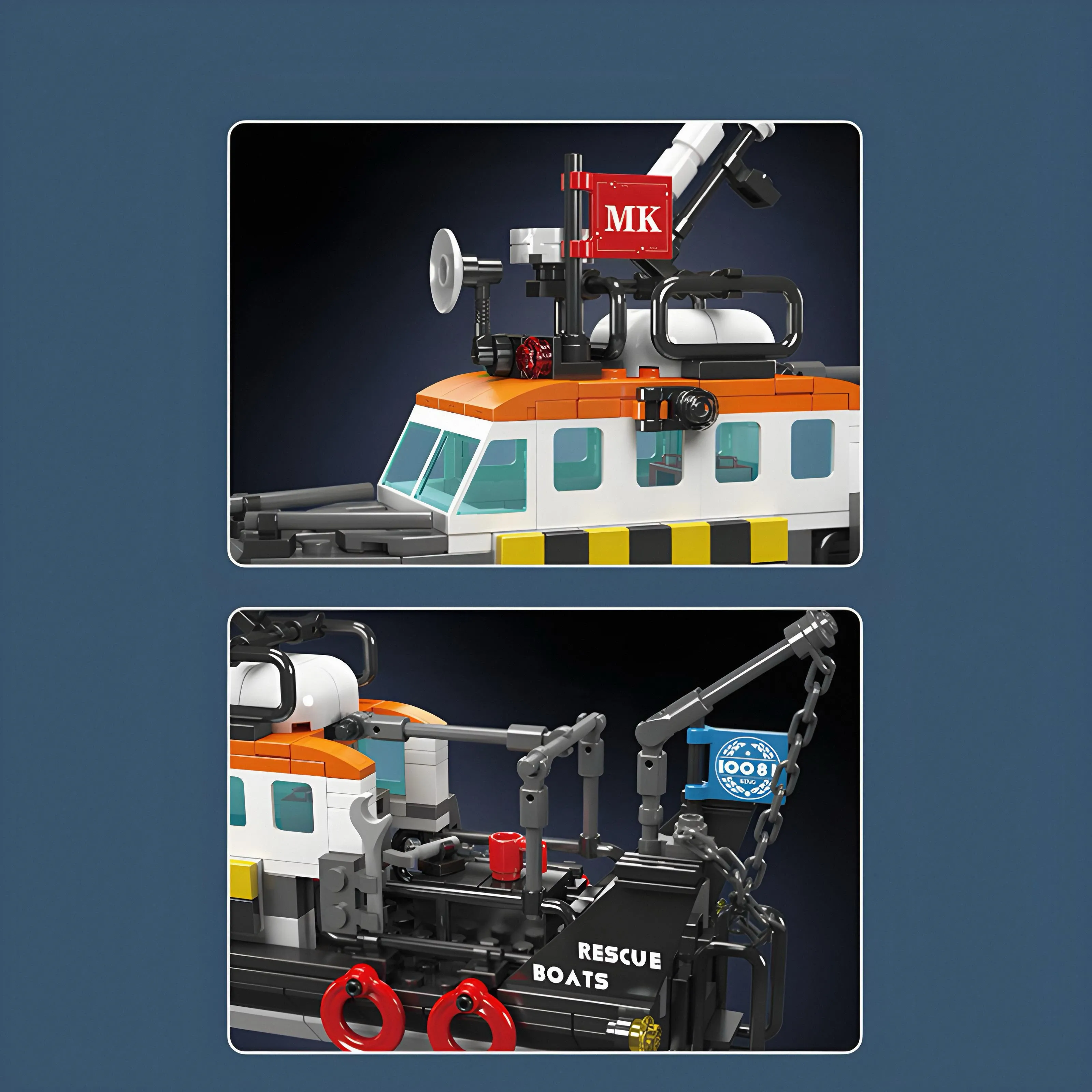 RESCUE BOAT | 366PCS