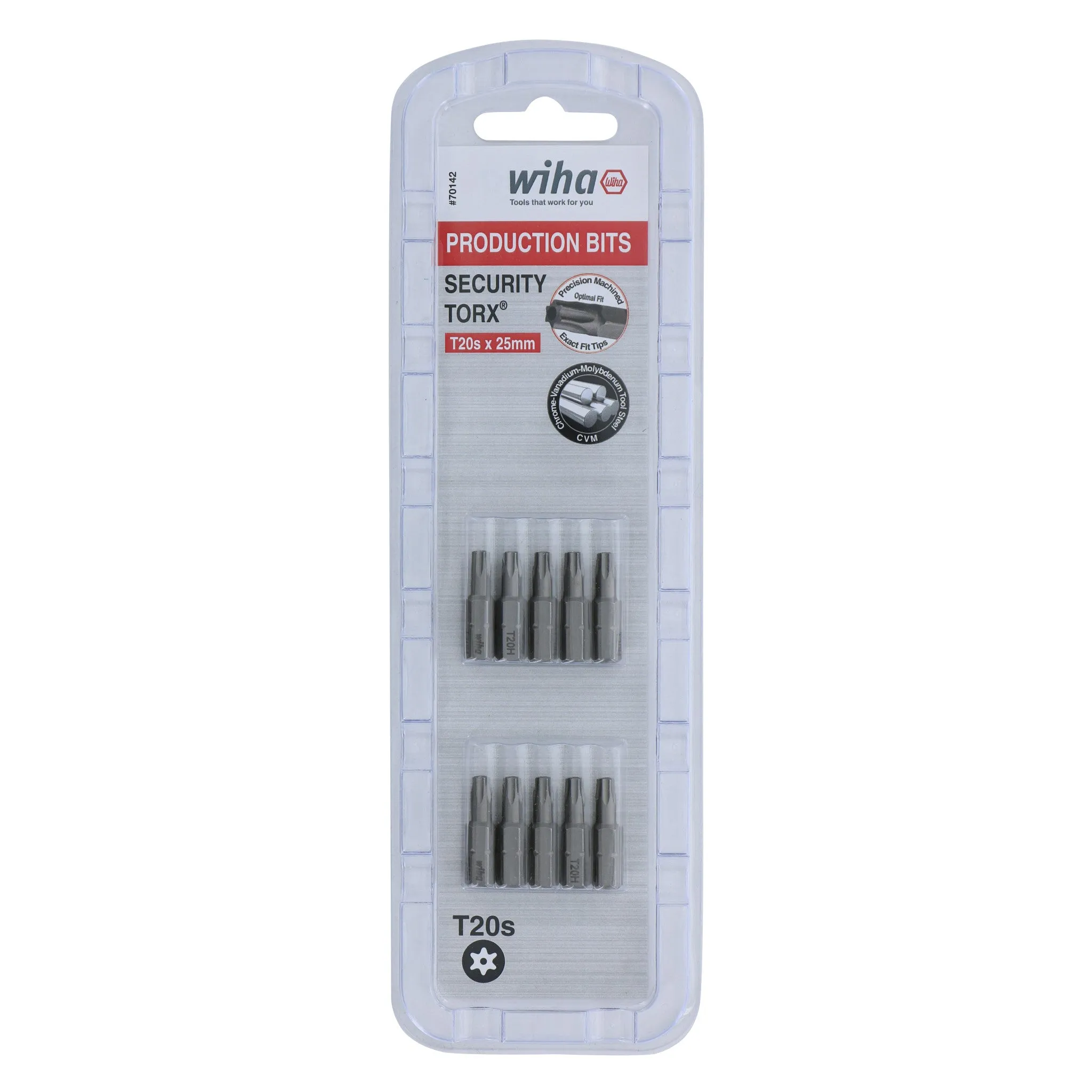 Security Torx Bit T20s - 25mm - 10 Pack