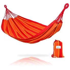 Soft Woven Cotton Fabric Brazilian Double Hammock - Hammock Sky