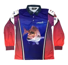 Tackle World Snapper Adult Fishing Shirts Size S